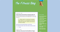 Desktop Screenshot of fitness.healthdiaries.com