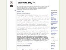 Tablet Screenshot of eatsmart.healthdiaries.com